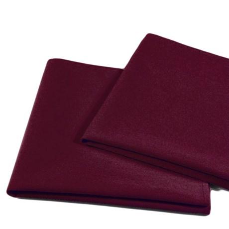 SERVIETTES SIGNATURE BORDEAUX 42 X 42 CM (VENDU PAR 4)