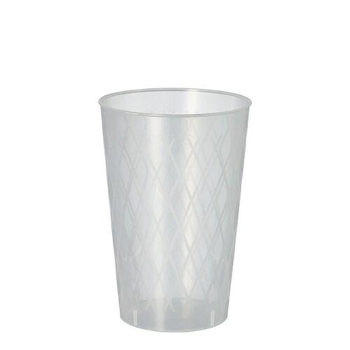 Starpak Verres à cidre réutilisables 0,25 l Ø 7 cm · 10,5 cm incassable (1000 unités) PAPSTAR - transparent plastique polypropylène 89820_0