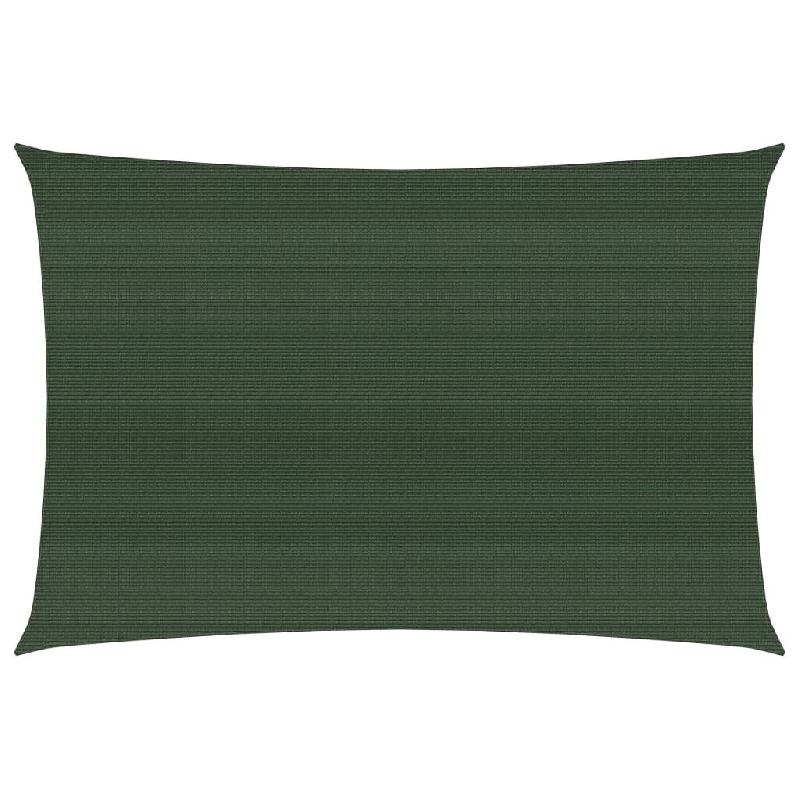 VidaXL Voile d'ombrage 160 g/m² Vert foncé 6x7 m PEHD Modèle Helios Marine - vert 311469_0