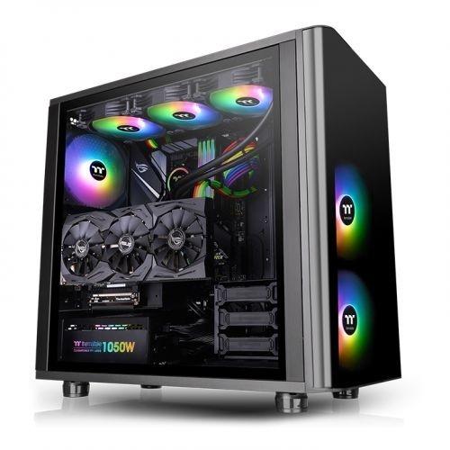 Thermaltake View 31 ARGB Edition - Boîtier Midi-tour Noir avec Panneaux en Verre Trempé et Éclairage RGB_0