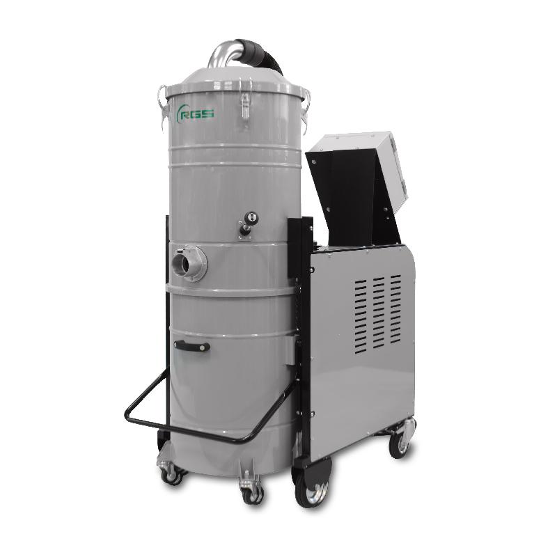 Aspirateur industriel - A 746 KECO - Triphasé, 5.5kW, usage continu et filtration en étoile_0