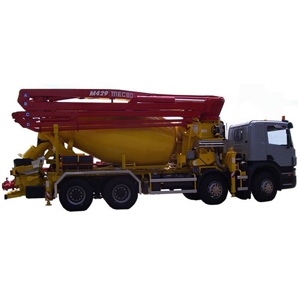 ATB 29 - Malaxeur-Pompe sur Camion avec Mât Distributeur de 29m et Tuyauterie DIN100/125_0