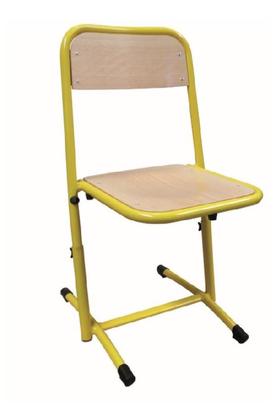 Chaise Véro réglable pour école - 3 tailles disponibles - Normes NF EN 1729 et garantie 10 ans_0