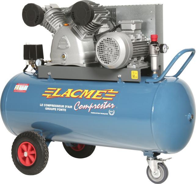 Compresseur 150 litres lacmé : comprestar 36v150t sp/elv - 330456_0