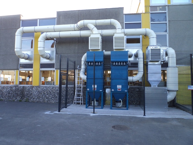 Dépoussiéreur compact à mini-manches filtrantes - décolmatage par air comprimé - filtration haute performance - 18 à 64 m² - ATEX disponible_0