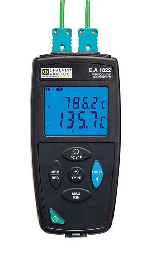 Multimètre digital de type K filaire avec sonde de température
