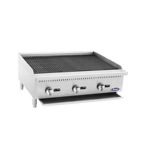 GRILL CHARCOAL GAZ ATOSA - 905 X 515 MM