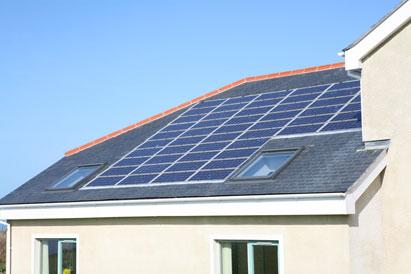 Kit solaire Solarworld raccordable au réseau - 2100W avec 12 panneaux monocristallins et onduleur SunnyBoy 2500W_0