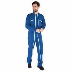 Lafont - Combinaison de travail double fermeture à glissière BRAVE Bleu Bugatti Taille XS - XS bleu 3122455948021_0