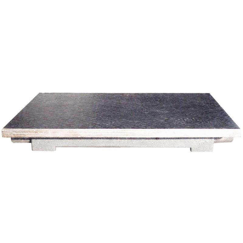 Marbre en fonte raboté et gratté - 1000 x 1000 mm, 3 - relevé dimensionnel de pièces_0