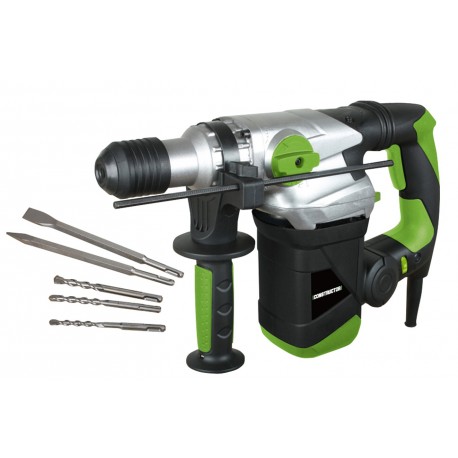Marteau perforateur 1500W - 4 fonctions - 5J - SDS - Softgrip - Système antivibrations_0