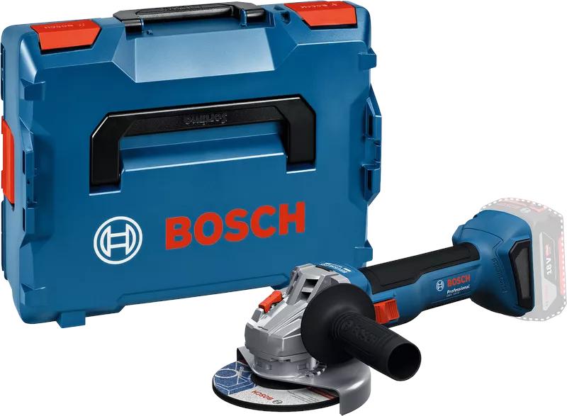 Meuleuse d’angle 18v gws 18v-8 professional 125mm (sans batterie ni chargeur) + coffret l-boxx - BOSCH - 06019n9001 - 864367_0