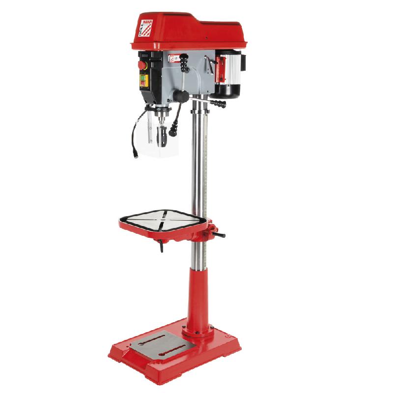Perceuse à colonne Holzmann SB163 VH Vario 230V - monophasé, réglage de vitesse et table inclinable_0