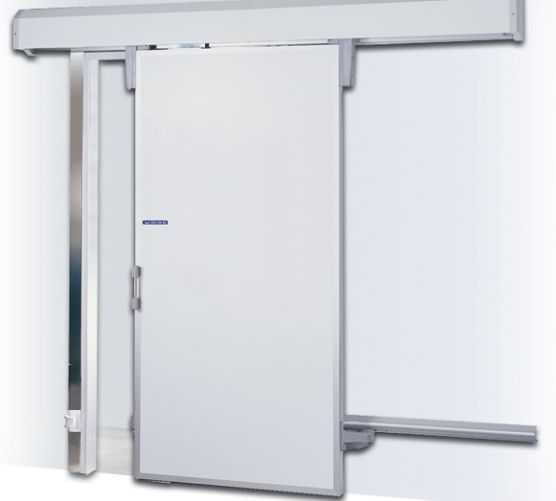 Porte de chambre froide coulissante - misa - en tôle galvanizée_0