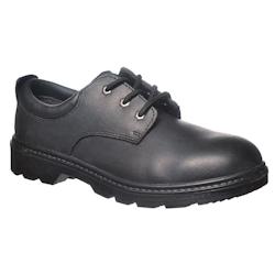 Portwest - Chaussures de sécurité basses DERBY THOR S3 Noir Taille 45 - 45 noir matière synthétique 5036108166060_0