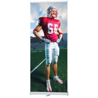 Roll-up Generic - 200x85 cm - Bâche premium 500g B1 - Base robuste et impression HD_0