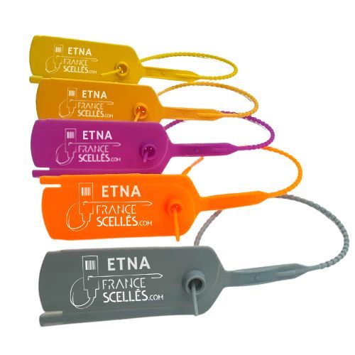 Scellé plastique réglable Etna - Spécial extincteur -Personnalisation petite quantité_0