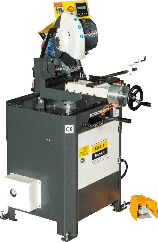 Scie circulaire semi-automatique avec étau pneumatique - E-MKS 315 SA NC PREMIUM LINE - lame Ø315 mm, rotation tête ±45°, coupe précise_0