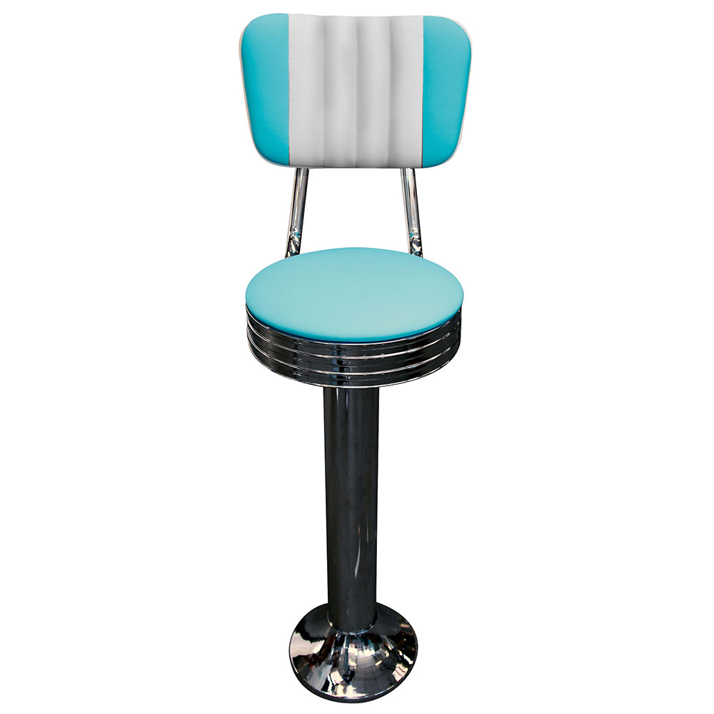 Tabouret de restaurant 789 Diner - Dimensions compactes et design élégant_0