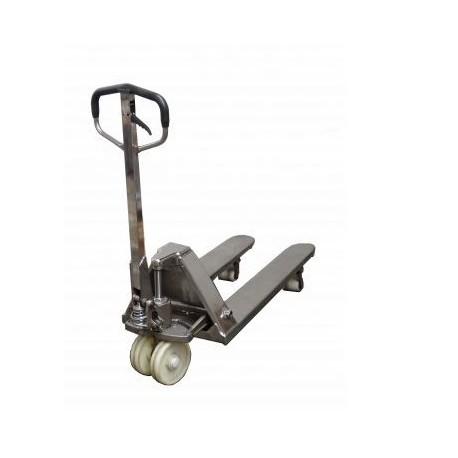 Transpalette galva CMU 1500 kg pour prise de bacs à rebord 30/60L Référence   857009733_0