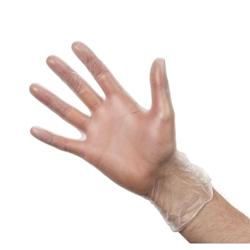 Vogue Gants en vinyle poudrés Hygiplas L (Lot de 100) - UNY252-L_0