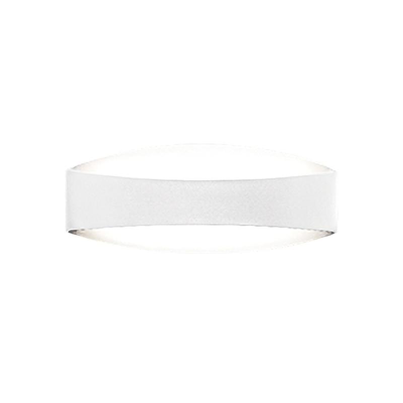 Zafferano Bridge Applique Murale Led Minimaliste En Aluminium Blanc Mat, Design Moderne 24,5 Cm, 7,2W 3000K, Éclairage Intérieur De Haute Qualité -_0