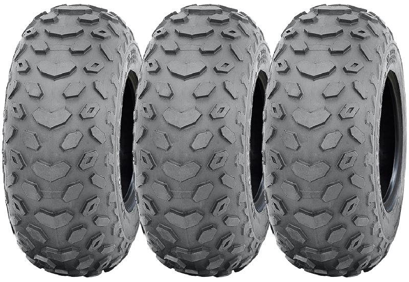 19x7.00-8 Quad ATV Tyres Wanda P330 Tubeless E Marked Road Legal 28J (Set of 3)_0