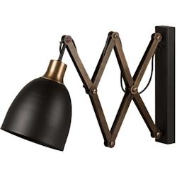 Applique accordéon en métal Sivani Hanah Home - noir 8681875642940_0