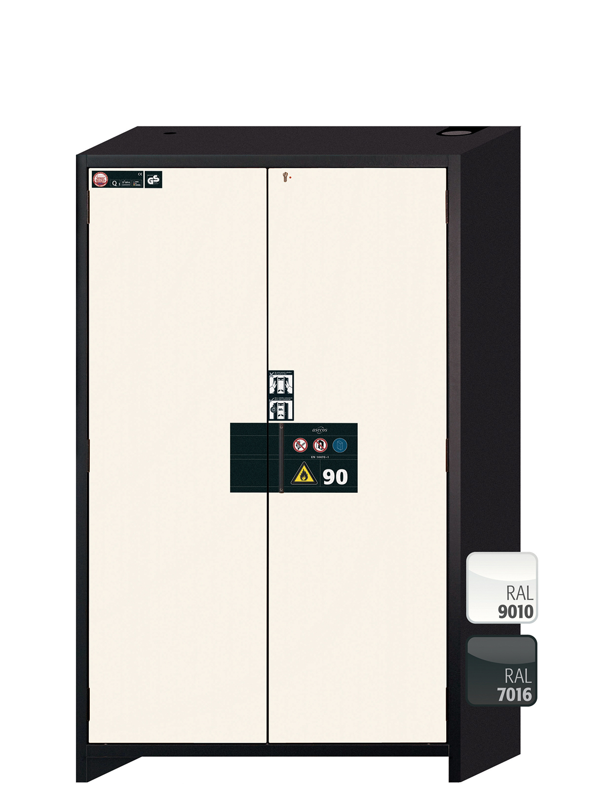 Armoire de sécurité Q-PEGASUS-90 modèle Q90.195.120.WDAC - Réf 30002-050-33638_0
