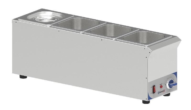 Bain-marie à sauce 4 x gn 1/6 compact - 208x720x255 mm - CBMS416V_0