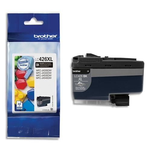 Cartouche jet d'encre noir Brother LC426XLBK - haute capacité_0