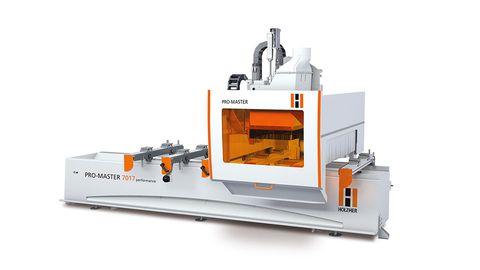 Centre d'usinage CNC 4 axes Holzher PRO-MASTER 7017 Performance - productivité pendulaire et changeur d'outil intégré_0
