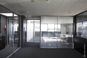 Cloisons de bureaux amovibles en aluminium - Sirocco_0