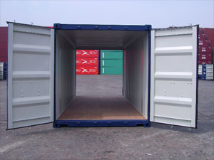 Containers maritimes standards double portes 20'_0