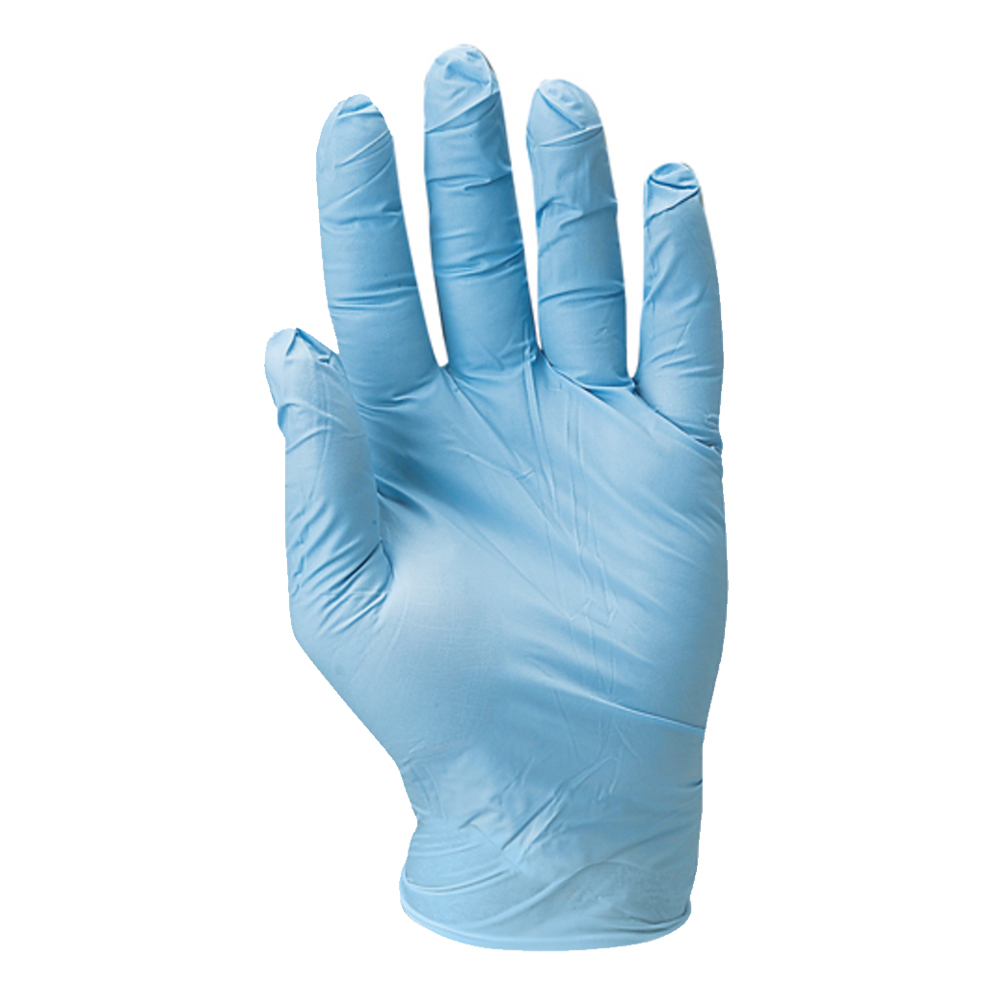 Gants jetables en Nitrile poudrés PMJN10-T07 - Réf. MO5910 -  Coverguard_0