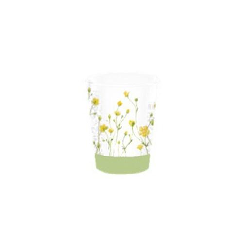 Gobelets 21 cl en carton fleurs de lin jaune (200 unités) MESA BELLA - multicolore en carton 3701168933168_0
