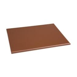 Planche à Découper Haute Densité - 300x225x12 mm - 6 Couleurs - Hygiplas - Marron - l30- L- P22.5- h1.2 - marron plastique HC864_0