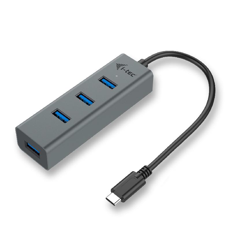 I-tec Metal USB-C HUB 4 Port_0
