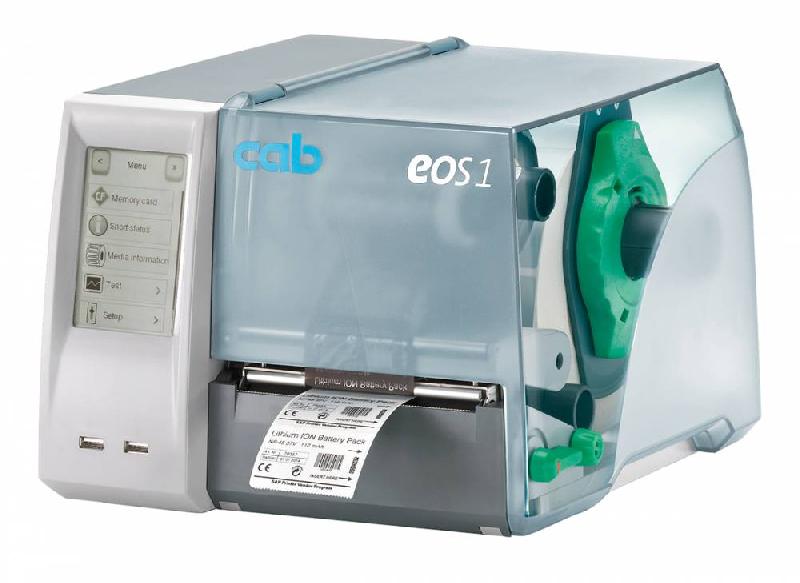 Imprimante d'étiquettes compacte et simple d'utilisation - EOS1 - 200 dpi/300 dpi - transfert thermique ou thermique direct_0
