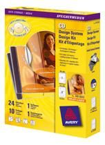 KIT ÉTIQUETTES CD-DVD ET APPLICATEUR AVERY AB-1800