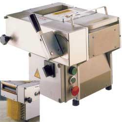Laminoir à pâtes combiné en acier inoxydable - Épaisseur réglable, largeur 170mm - MV CUISINES_0