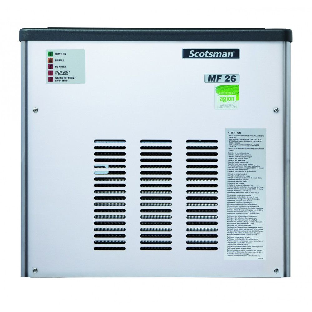 Machine à glace en grains MF 26 AS - Scotsman Scodif - 120 kg/24 h - finition inox_0