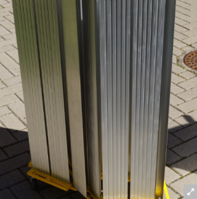 Rampe pour handicapé amovible Roll Up 90 cm - Aluminium modulable et anticorrosion_0