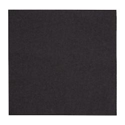 Serviettes snacking 2 plis pliage 1/4 Fiesta Recyclable 330mm noires (lot de 2000) - VEFE225_0