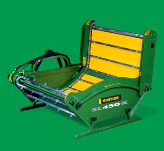 Sl450x dérouleuse à chaîne - hustler equipment - charge maxi. 1000 kg_0