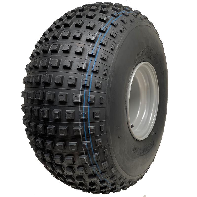25x12.00-9 Pneu Knobby, ATV Quad trailer, john deere gator 4 stud inch PCD rim_0
