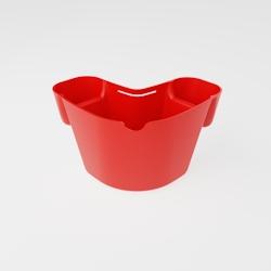 Bibaz Barquette Frite Bazket Réutilisable - rouge plastique polypropylène F001R Bibaz_0