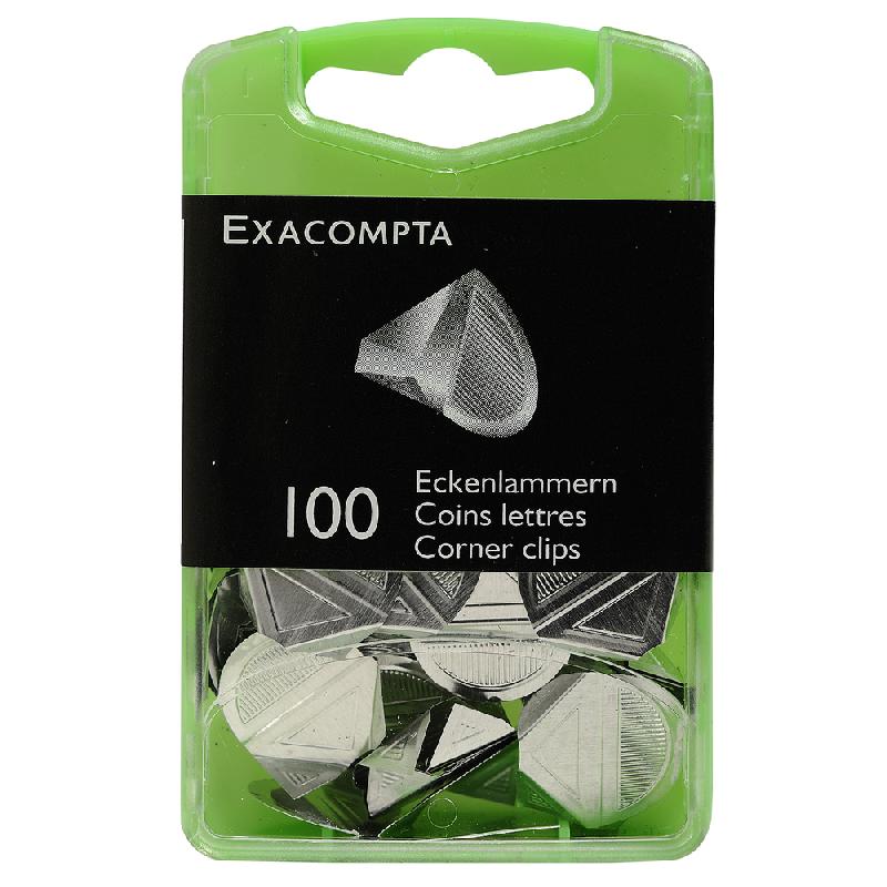 5 ETOILES Boîte De 100 Attaches-lettres (trombones) 45 Mm En Acier Galvanisé, Bout Chevron