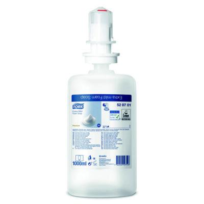 Cartouches savon mousse Tork extra doux Tork 1 L, lot de 6, 520701_0