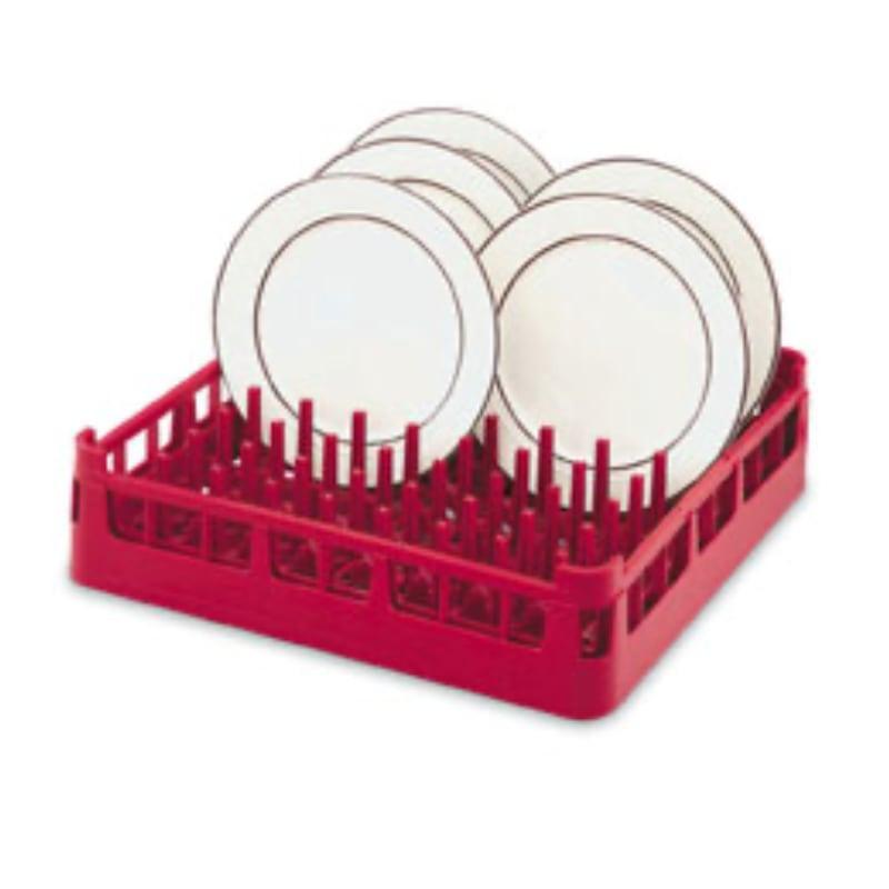 Casier à assiettes 50x50 - Panier de lavage 500x500 - Hauteur intérieure 83mm et extérieure 124mm_0